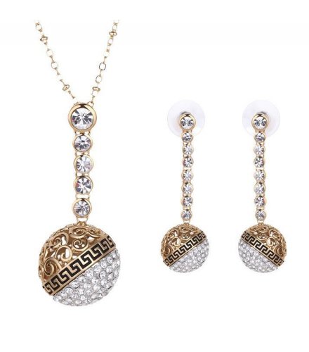 SET305 - Two Toned Jewelery set